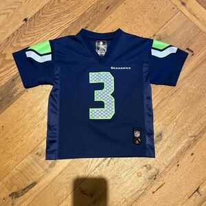 NFL Seahawks WILSON #3 jersey size Kids LARGE